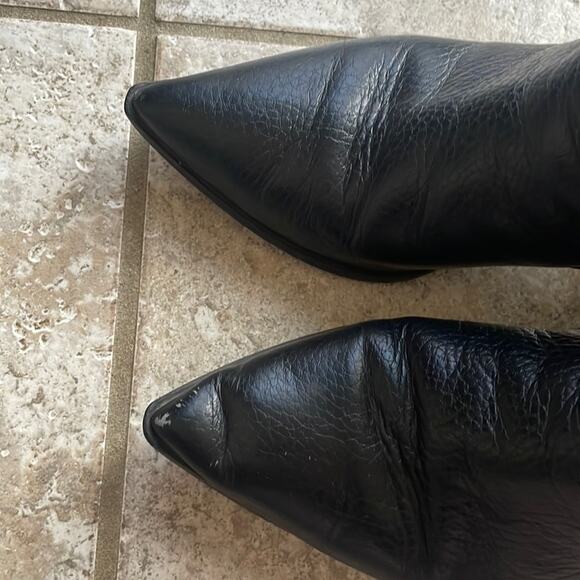 Everlane The Boss Boot Black Leather - Picture 4 of 16